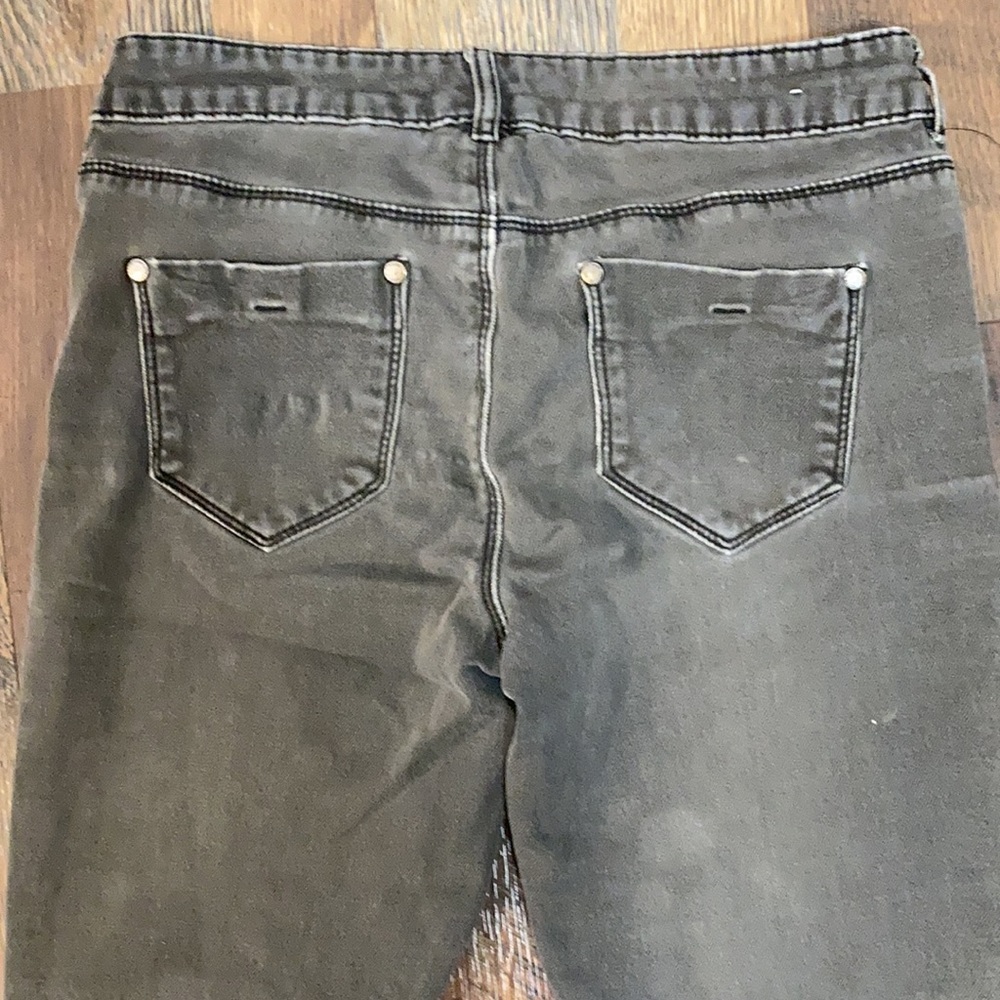 Buffalo jeans women’s 4 / 27 mid rise slim boyfriend Mimi black jean EUC denim - Picture 5 of 5